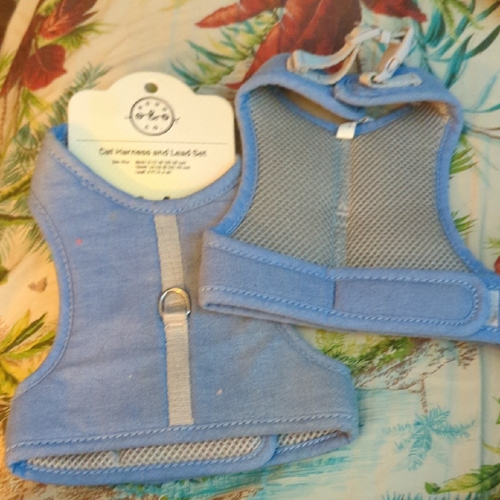 Bond & Co Cat Harness Padded Easy New